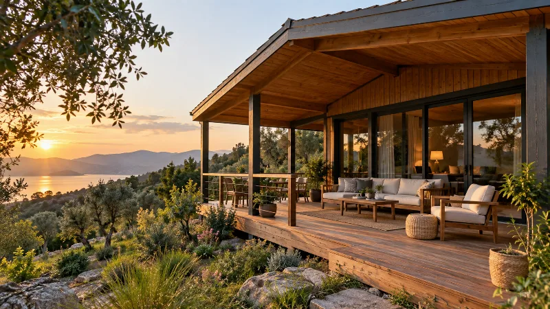 Verandalı Bungalov Yaşamı