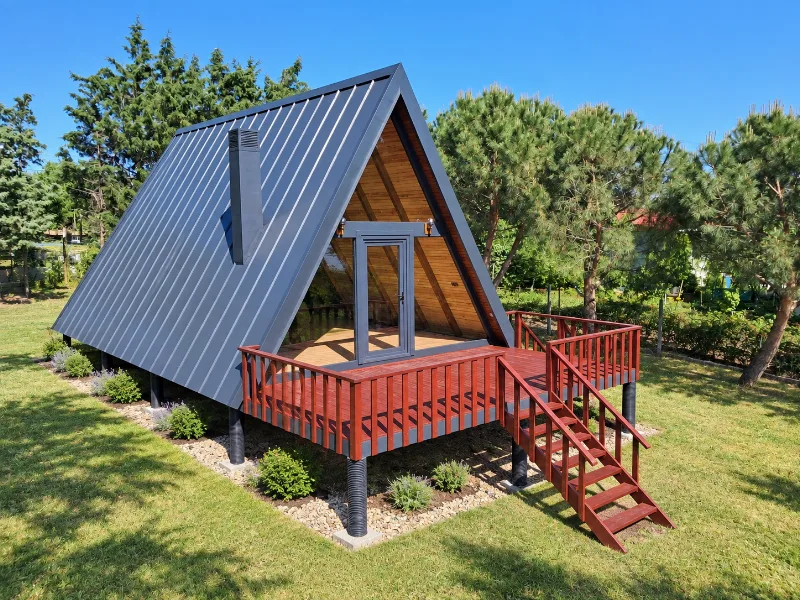 Üçgen Bungalov Ev 0030